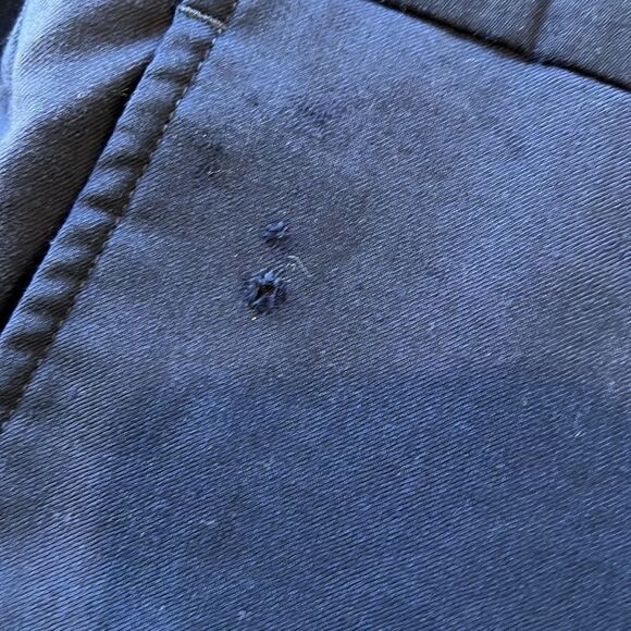 Jos. A. Bank Navy Wool Dress Slacks - Picture 2 of 8